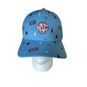Pukka Mens Hat Snapback North Carolina Logo Baseball Cap UNC Hockey Print